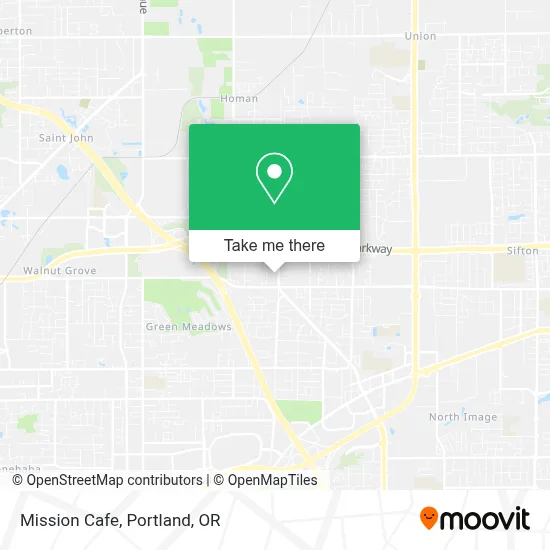 Mission Cafe map