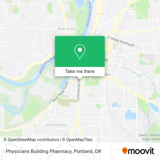 Physicians Building Pharmacy map