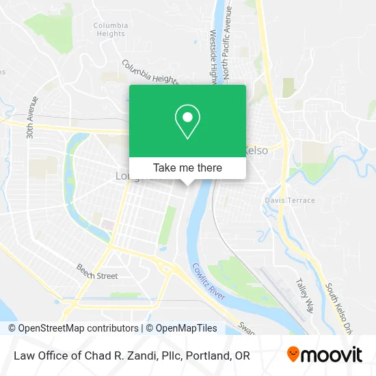 Law Office of Chad R. Zandi, Pllc map