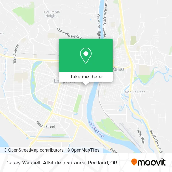 Casey Wassell: Allstate Insurance map
