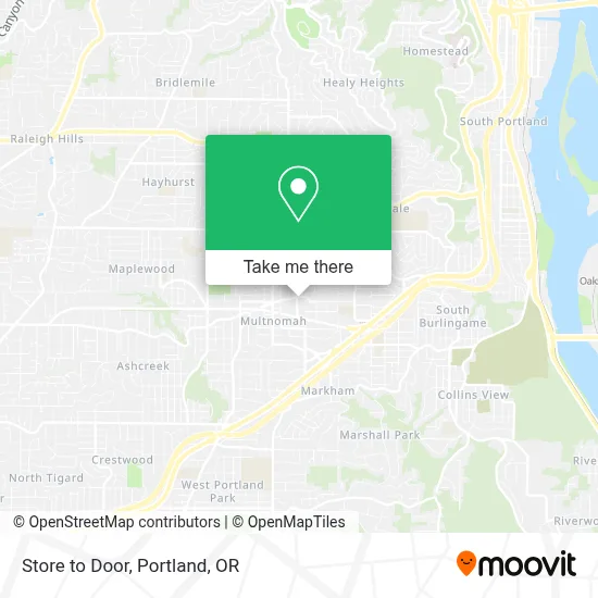 Store to Door map