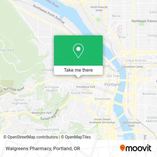 Walgreens Pharmacy map