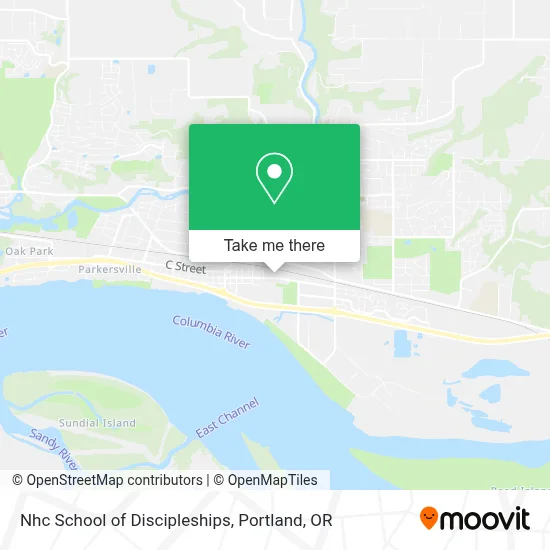Nhc School of Discipleships map