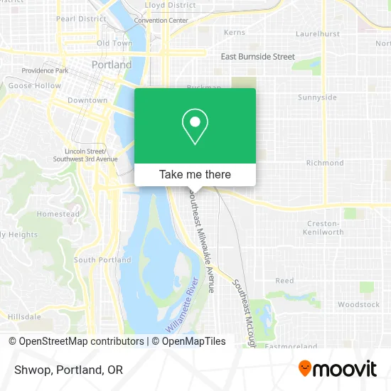 Shwop map