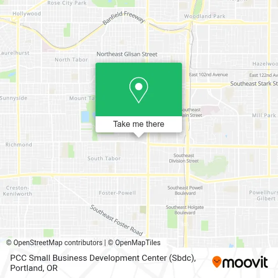 PCC Small Business Development Center (Sbdc) map