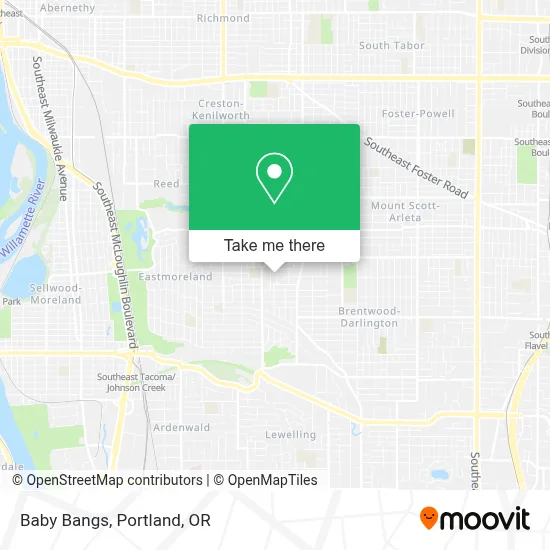 Baby Bangs map