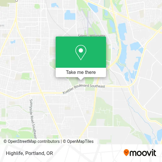 Highlife map