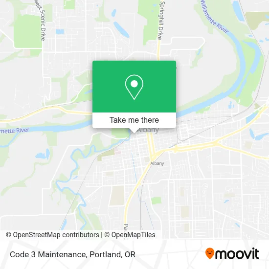 Code 3 Maintenance map