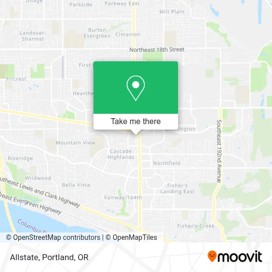 Allstate map