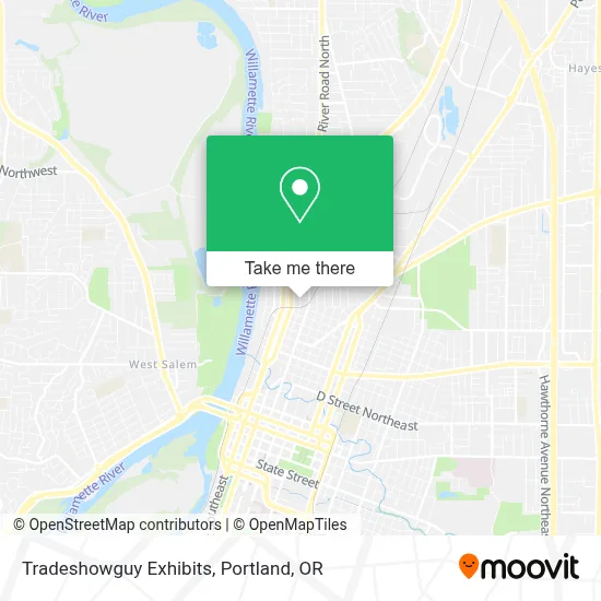 Tradeshowguy Exhibits map