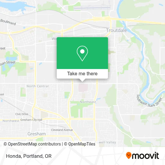 Honda map