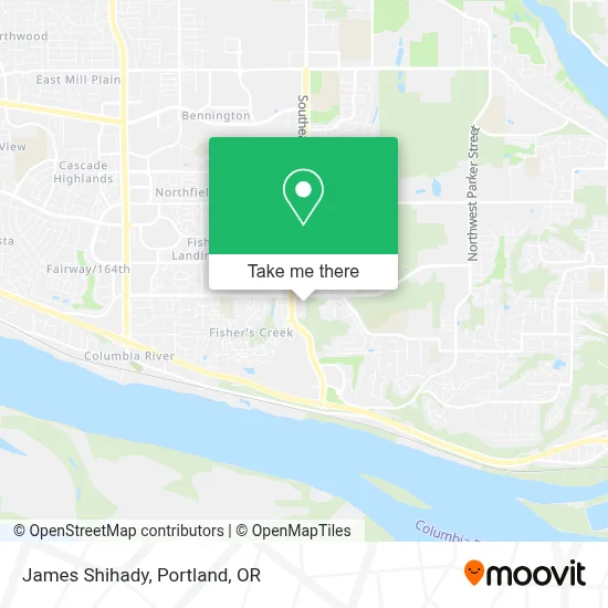 James Shihady map