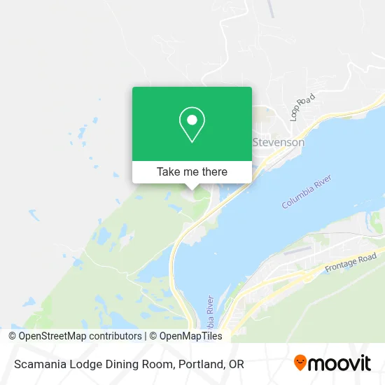 Scamania Lodge Dining Room map
