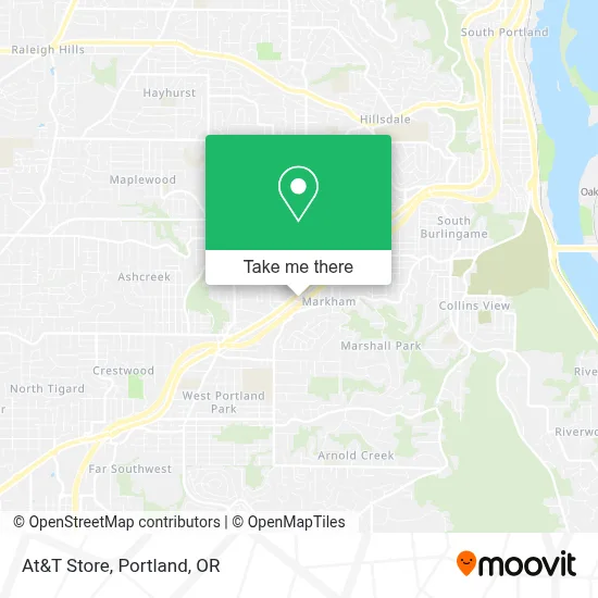 At&T Store map