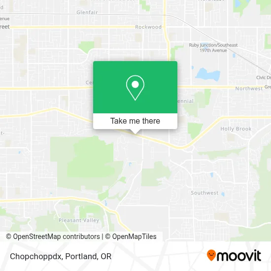 Chopchoppdx map