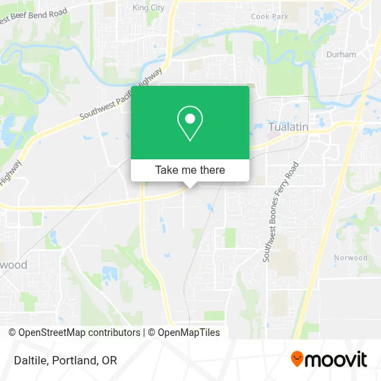 Daltile map
