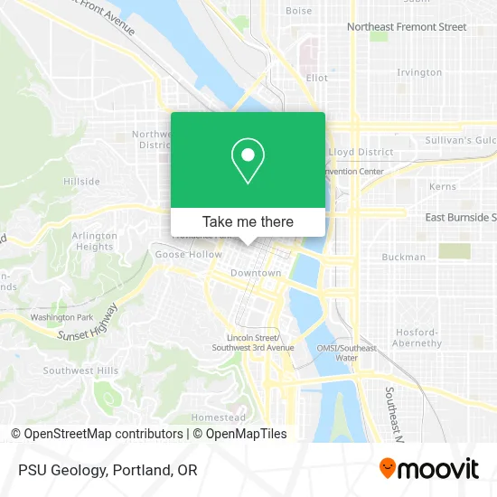PSU Geology map