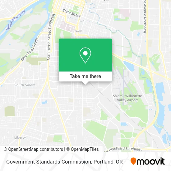 Government Standards Commission map