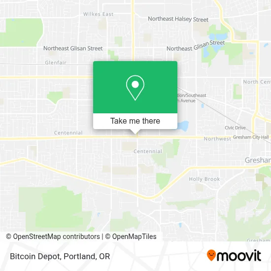 Bitcoin Depot map