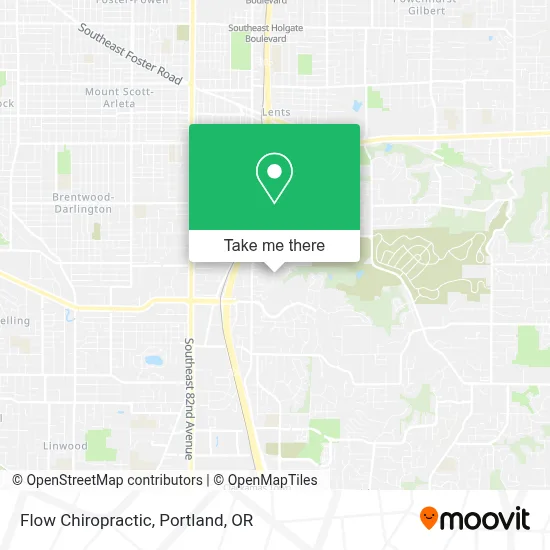 Flow Chiropractic map