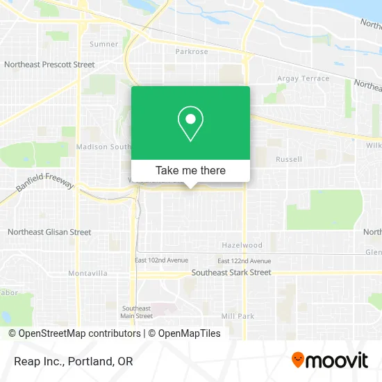 Reap Inc. map