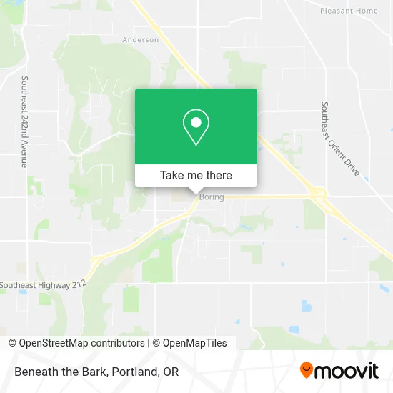 Beneath the Bark map