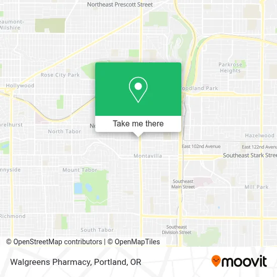 Walgreens Pharmacy map