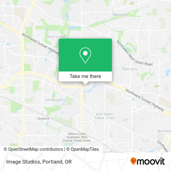 Image Studios map