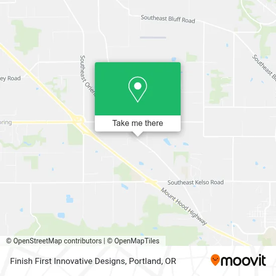 Finish First Innovative Designs map