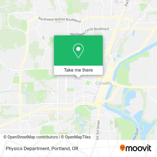 Department of Physics map
