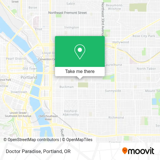 Doctor Paradise map