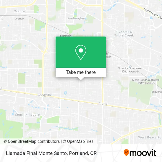 Llamada Final  Monte Santo map