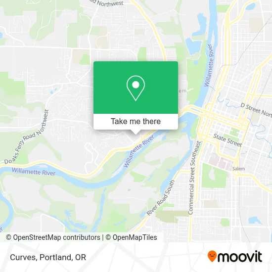 Curves map