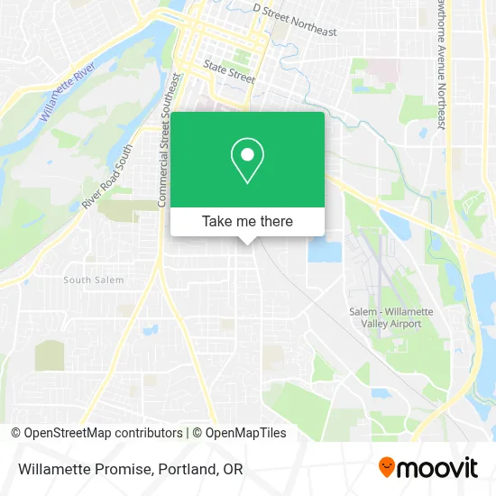 Willamette Promise map