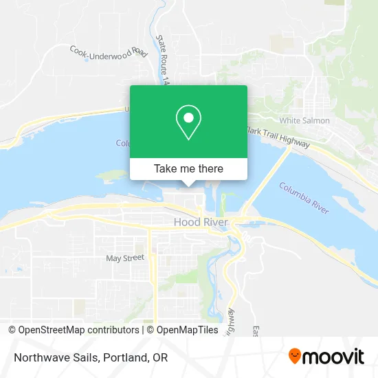 Northwave Sails map