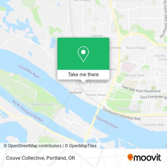 Couve Collective map