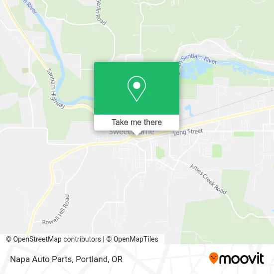 Napa Auto Parts map