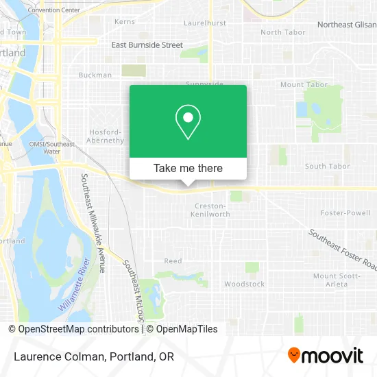 Laurence Colman map