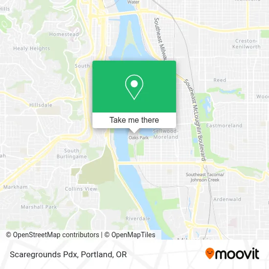 Scaregrounds Pdx map