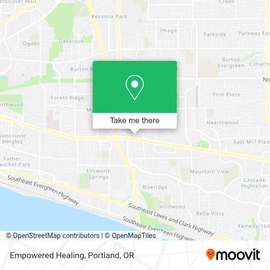 Empowered Healing map