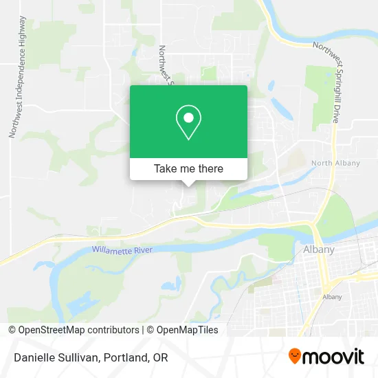 Danielle Sullivan map