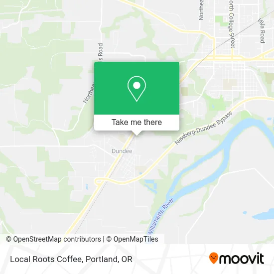 Local Roots Coffee map
