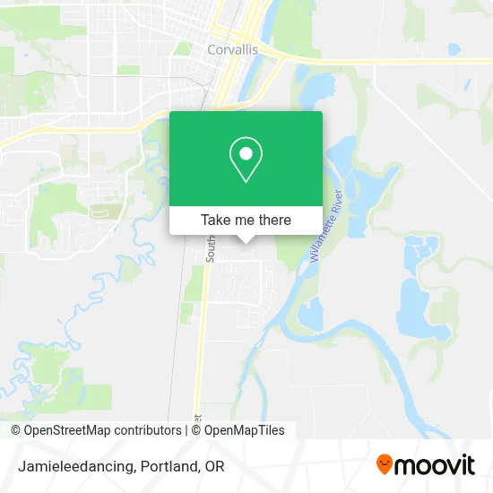 Jamieleedancing map