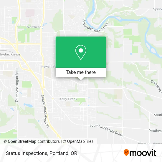 Status Inspections map