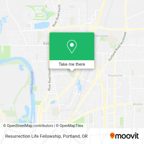 Resurrection Life Fellowship map