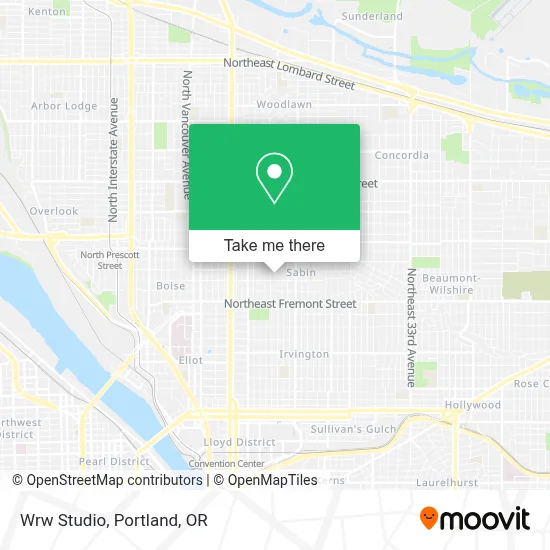 Wrw Studio map