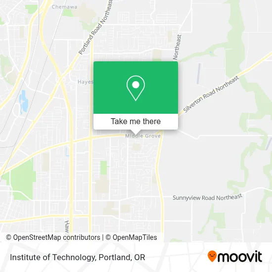 Institute of Technology map