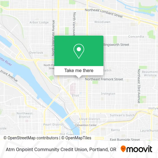Atm Onpoint Community Credit Union map