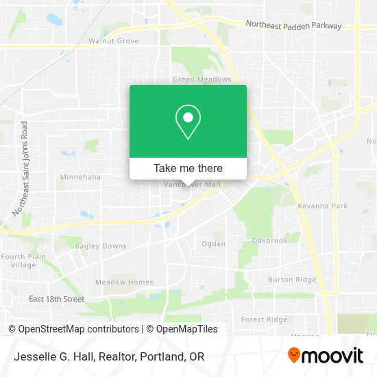 Jesselle G. Hall, Realtor map