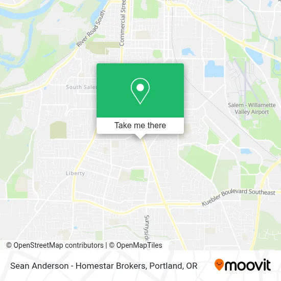 Sean Anderson - Homestar Brokers map